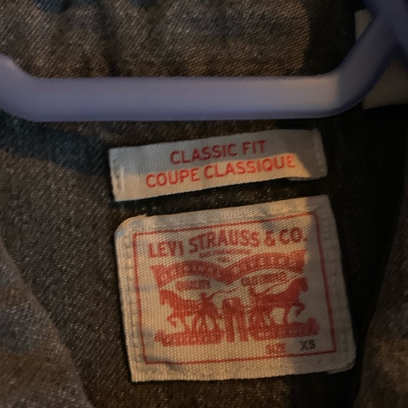 LEVIS Black Denim Button Shirt - Picture 3 of 3